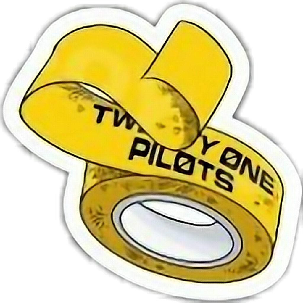 Twenty One Pilots Logo Yellow PNG