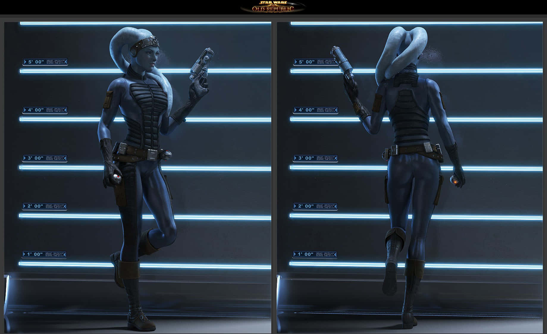 Twi'lek Being Beautifully Inquisitive Wallpaper