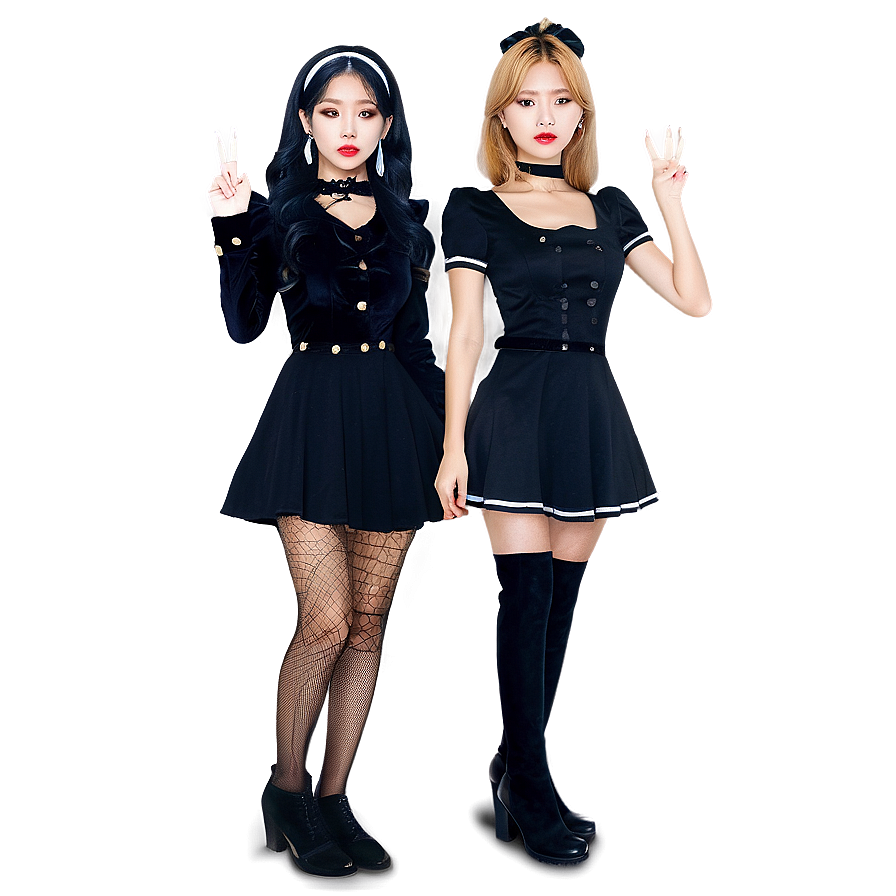 Download Twice Halloween Costumes Png 06232024