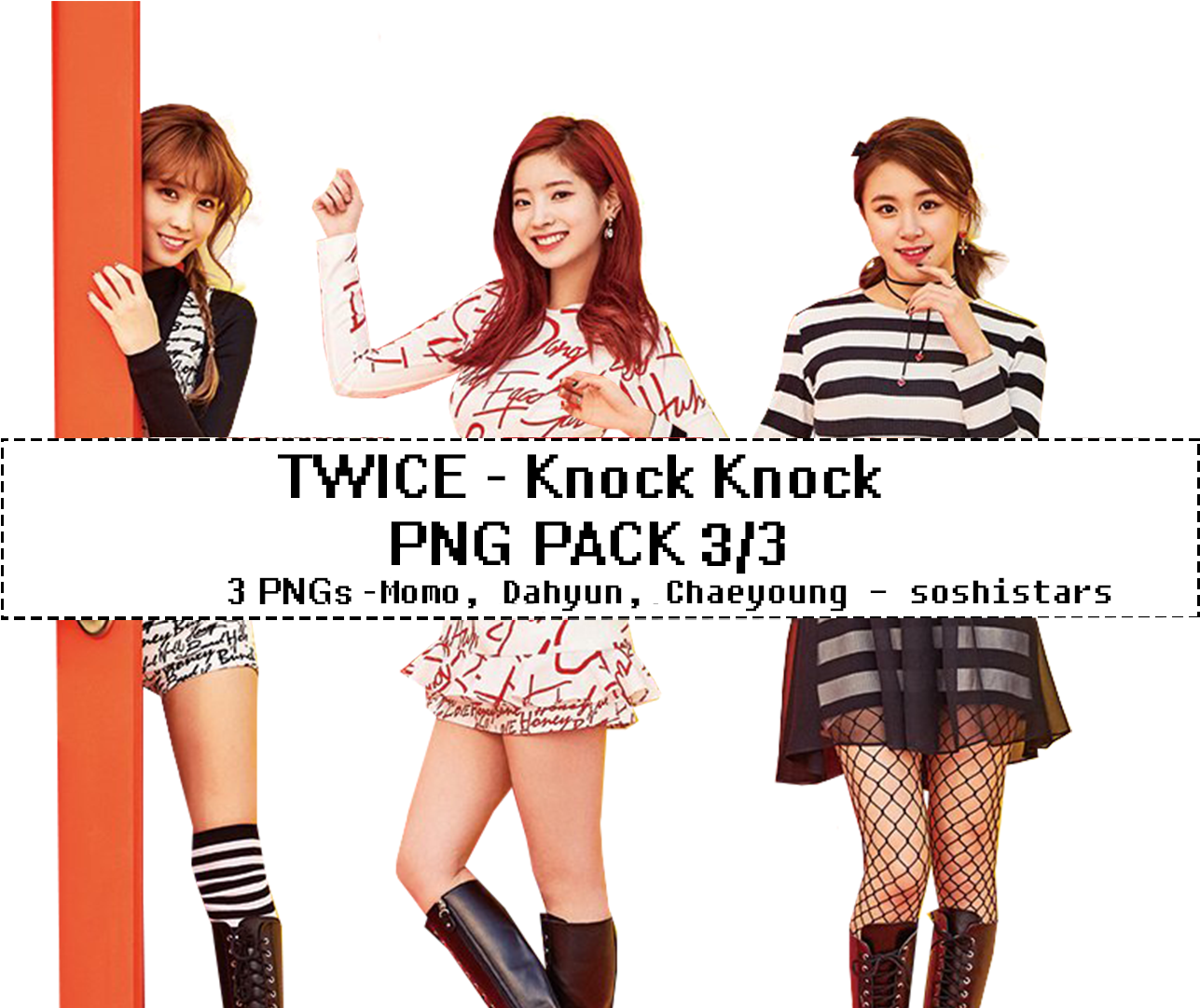 Twice Knock Knock P N G Pack PNG