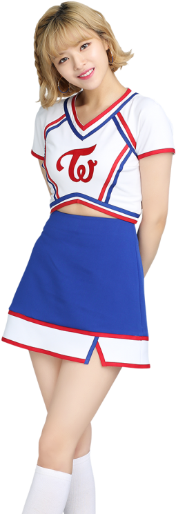 Twice Member Cheerleader Outfit PNG