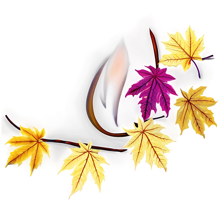 Twilight Autumn Leaves Png 48 PNG