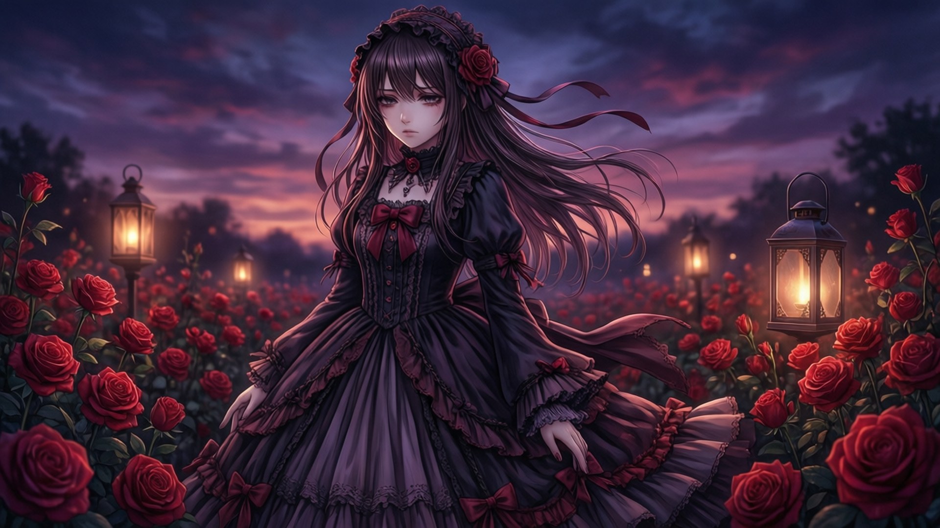 Twilight Roses Sfondi