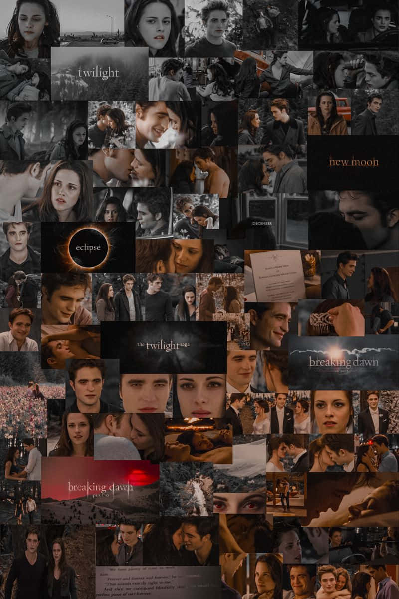 Twilight Saga Collage Wallpaper