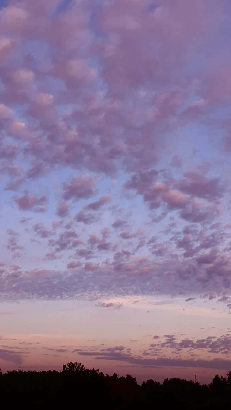 Twilight Sky Pastel Clouds.jpg Wallpaper