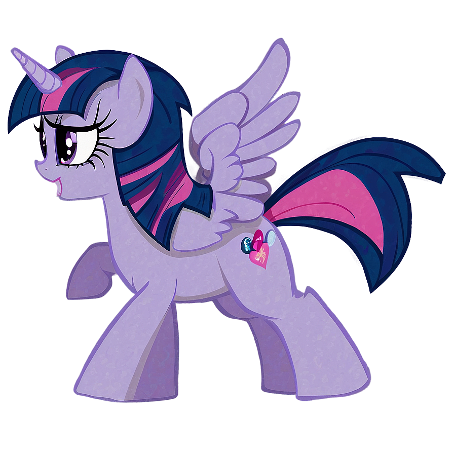 Twilight Sparkle Animated Png 05242024 PNG