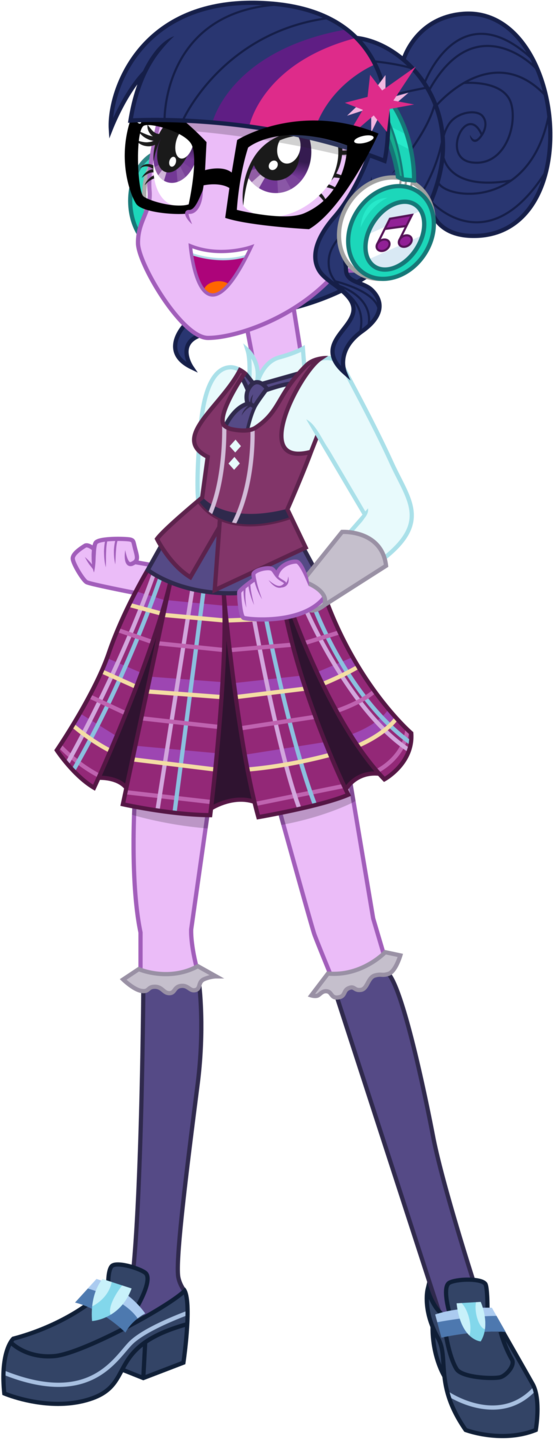 Twilight Sparkle Equestria Girls Character PNG
