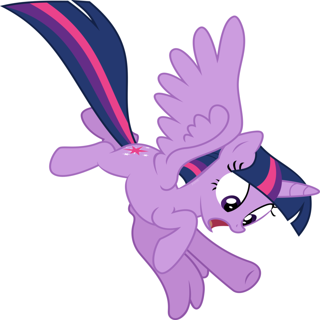 Twilight Sparkle Flying Vector PNG
