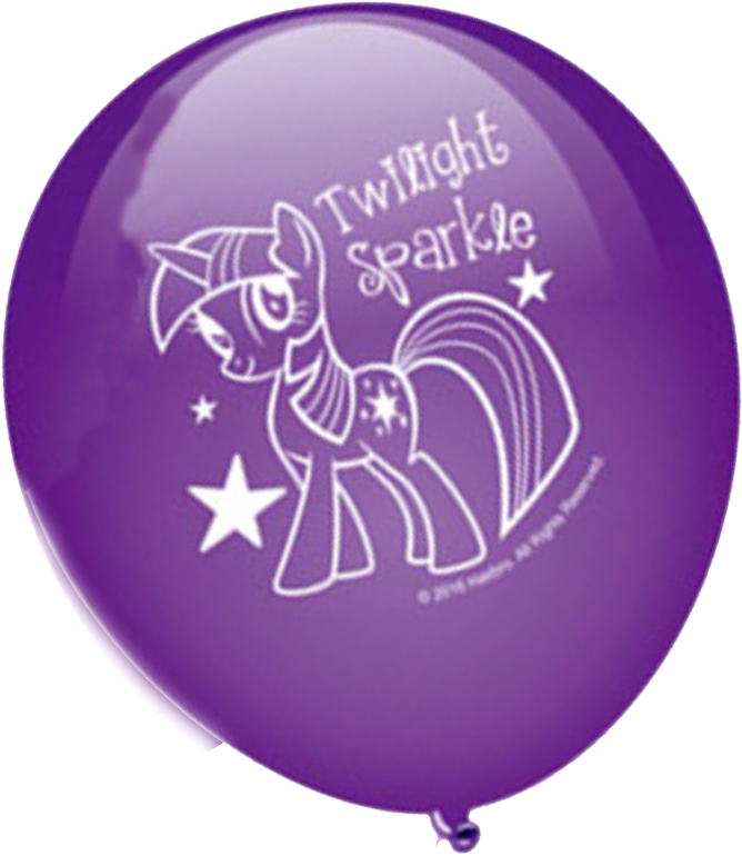 Twilight Sparkle My Little Pony Balloon PNG