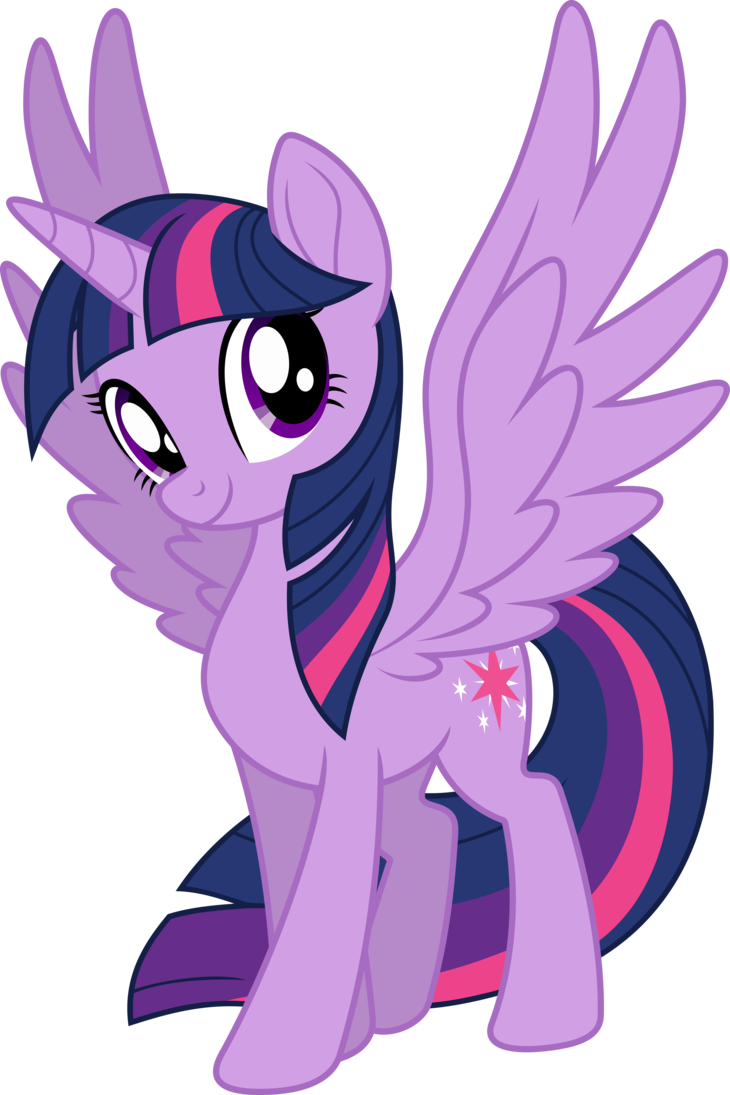 Twilight Sparkle Pony Illustration.png PNG