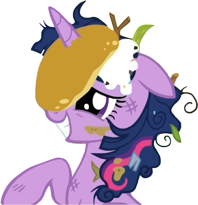 Twilight Sparklewith Acorn Hat PNG