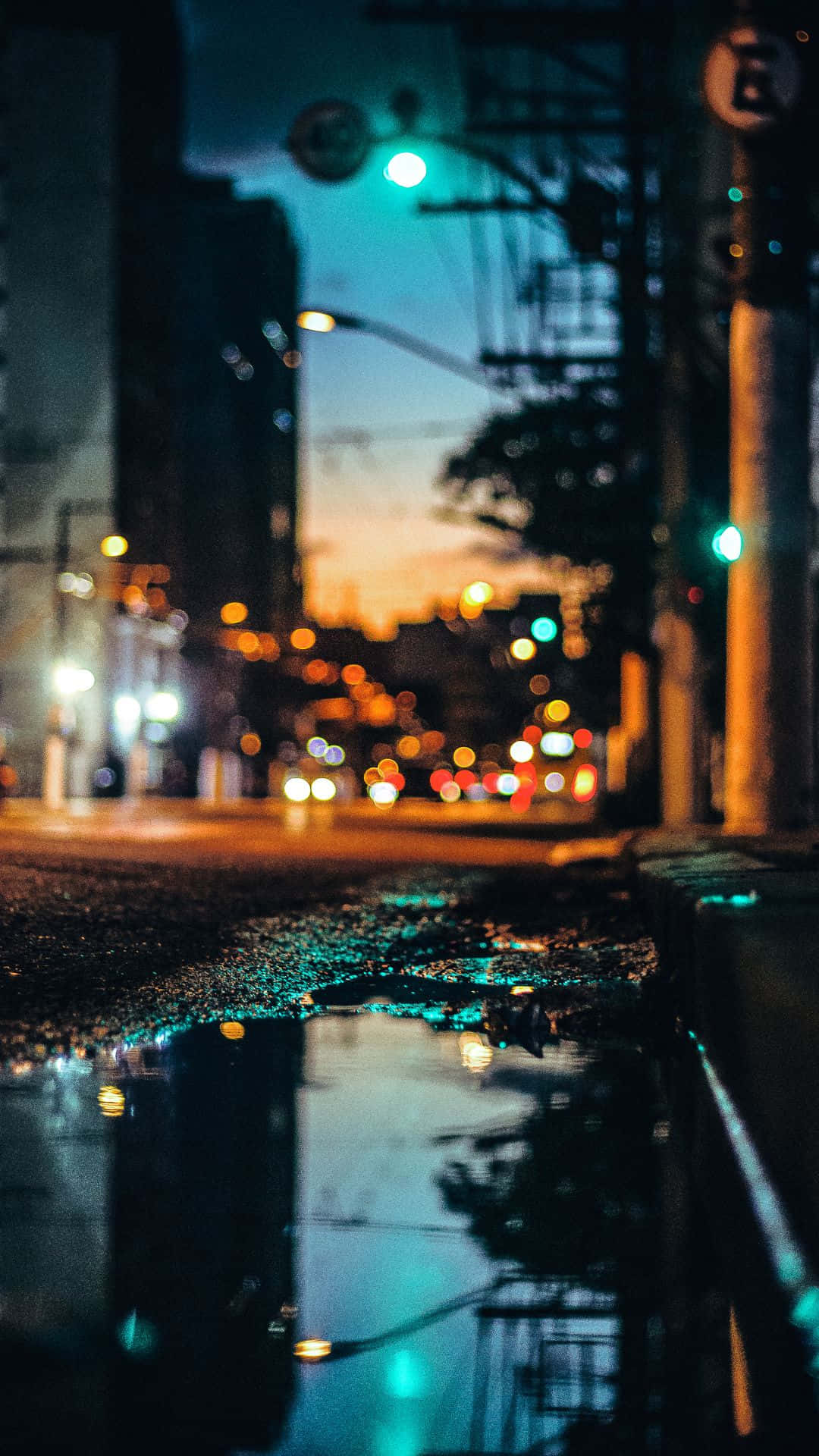Twilight Urban Reflections.jpg Wallpaper