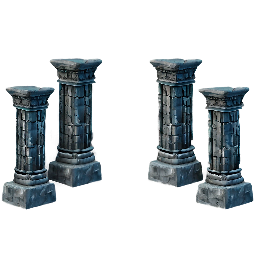 Twin Columns Gateway Png 55 PNG