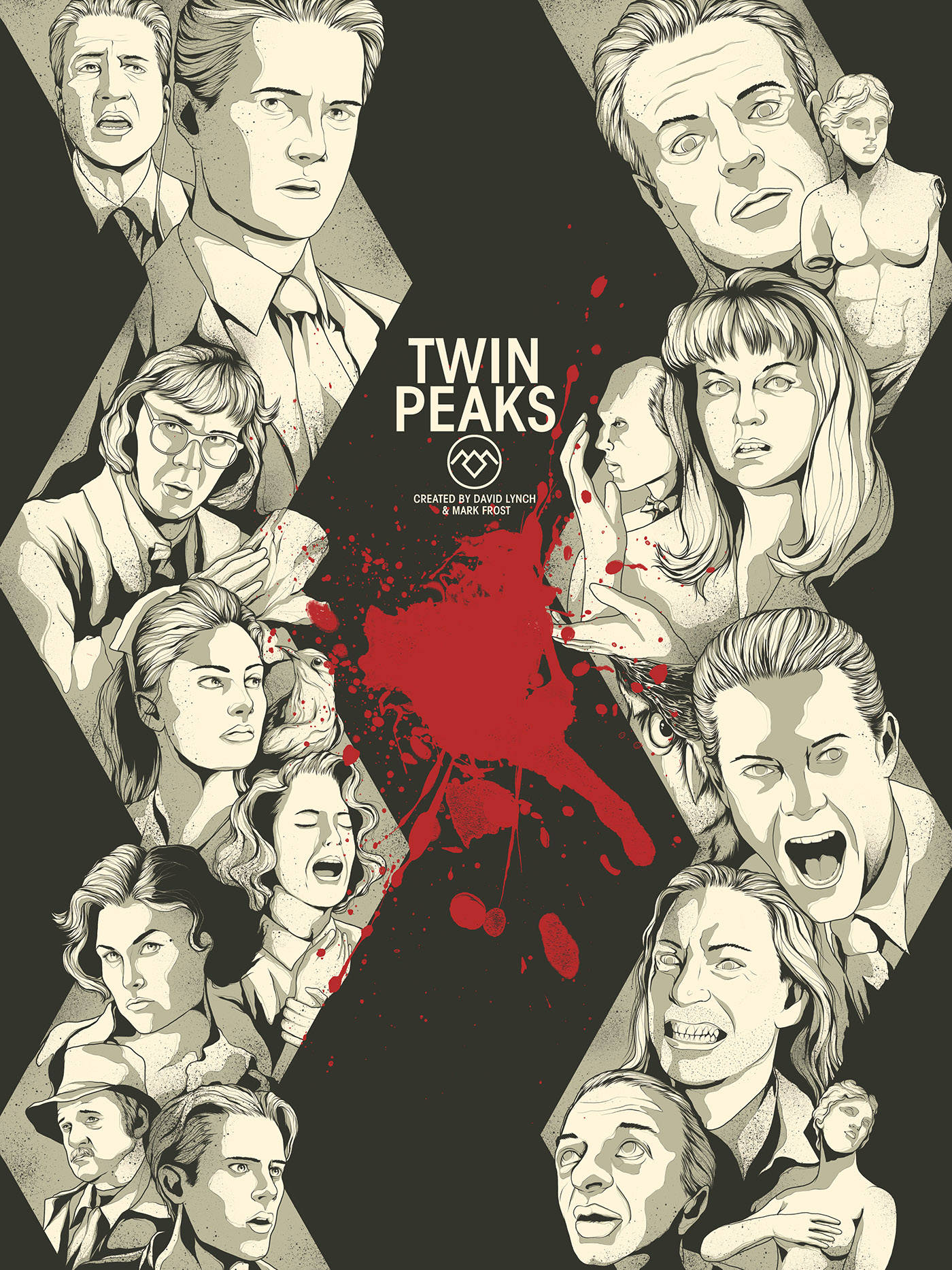 Twin Peaks Poster By Sassy Sassy Wallpaper