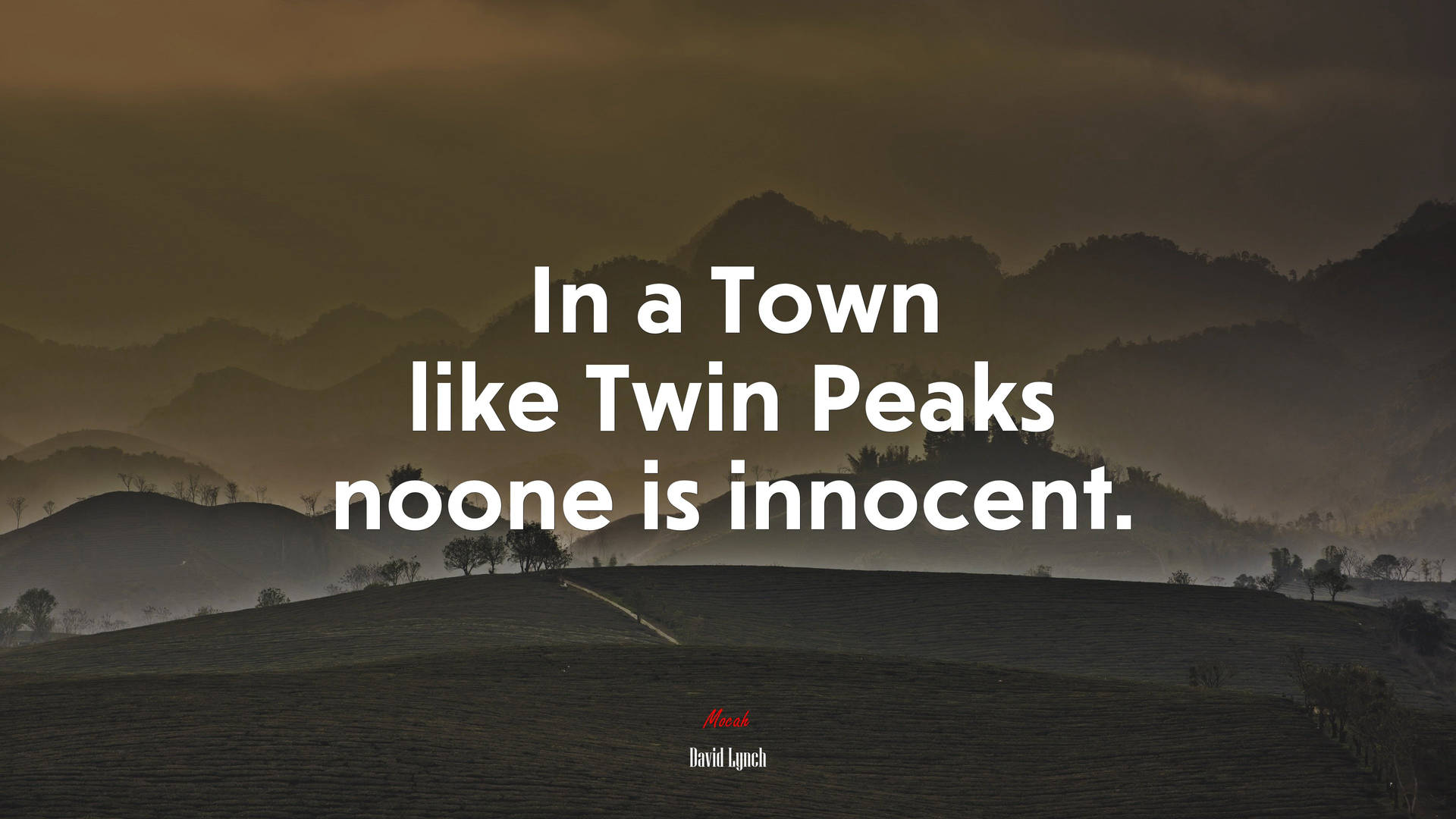 Take a stroll through Twin Peaks Wallpaper