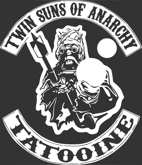 Twin Sons Of Anarchy Tatooine Logo PNG