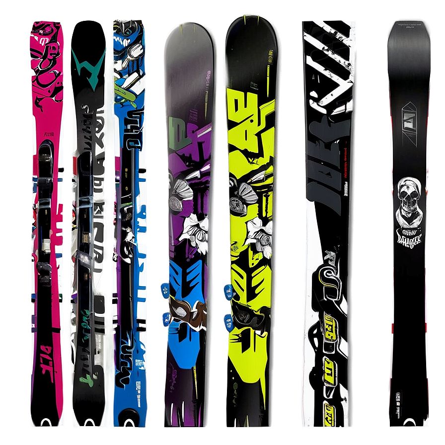 Twin Tip Skis Png 06132024 PNG