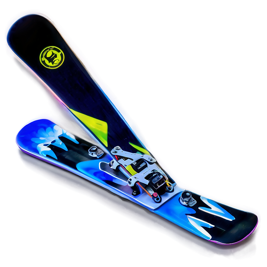 Twin Tip Skis Png Bxs13 PNG