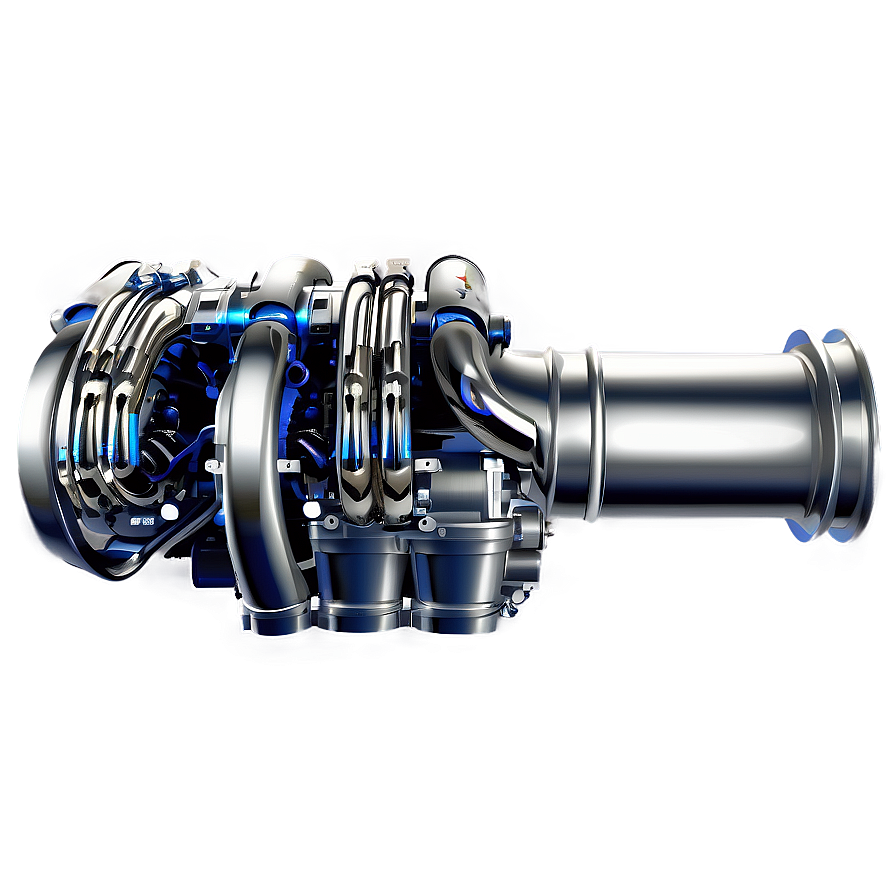 Twin Turbo Car Engine Profile Png Cwd62 PNG