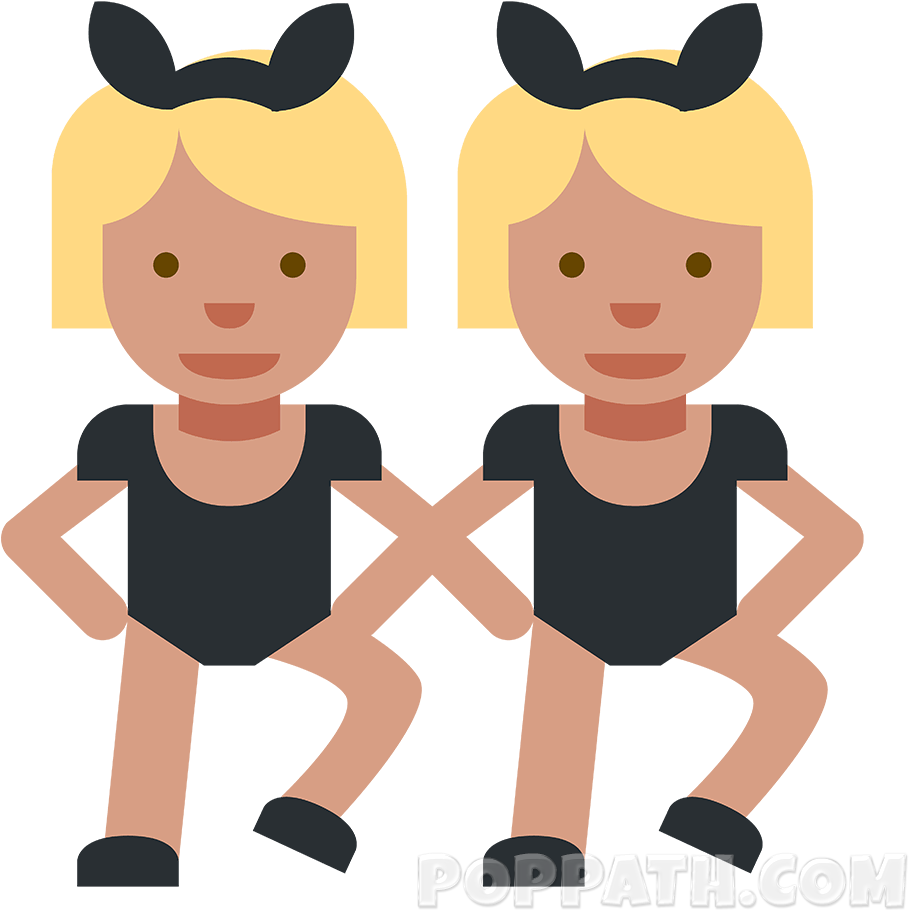 Twin_ Girls_ Cartoon_ Vector PNG