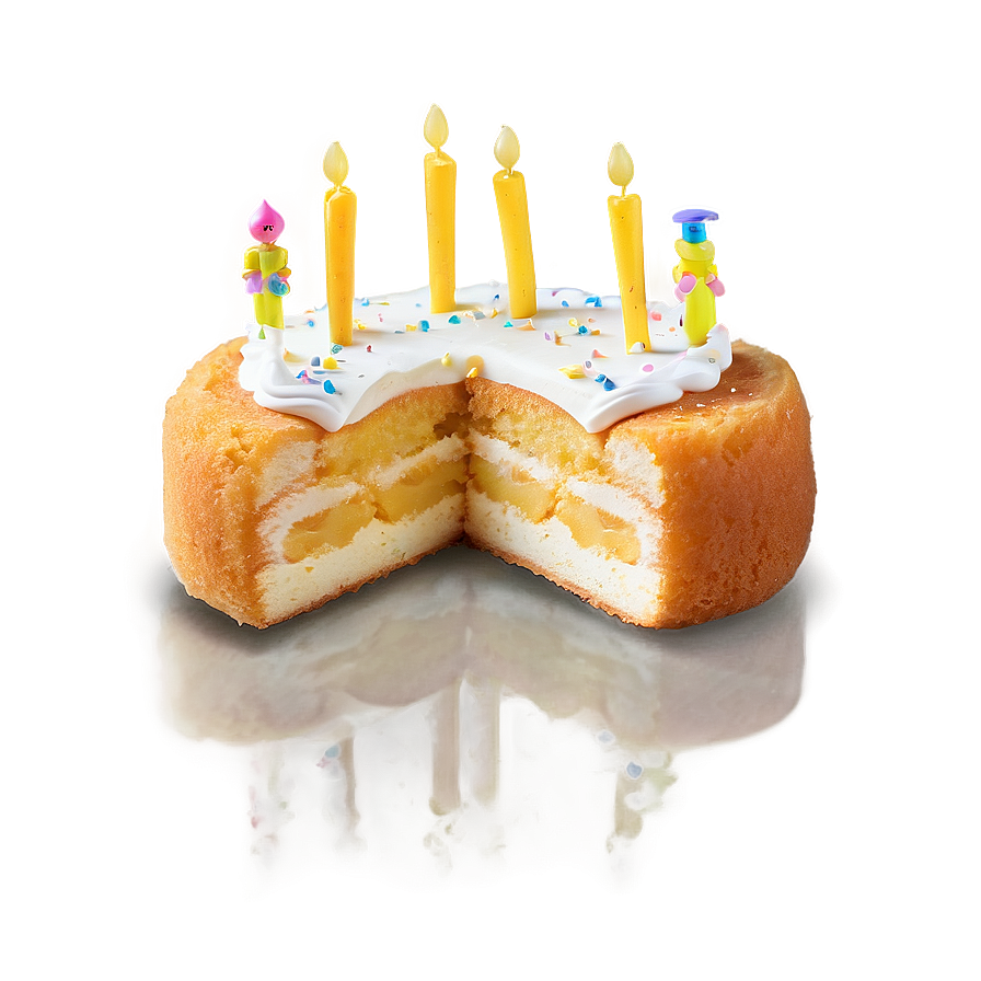 Twinkie Birthday Celebration Cake PNG