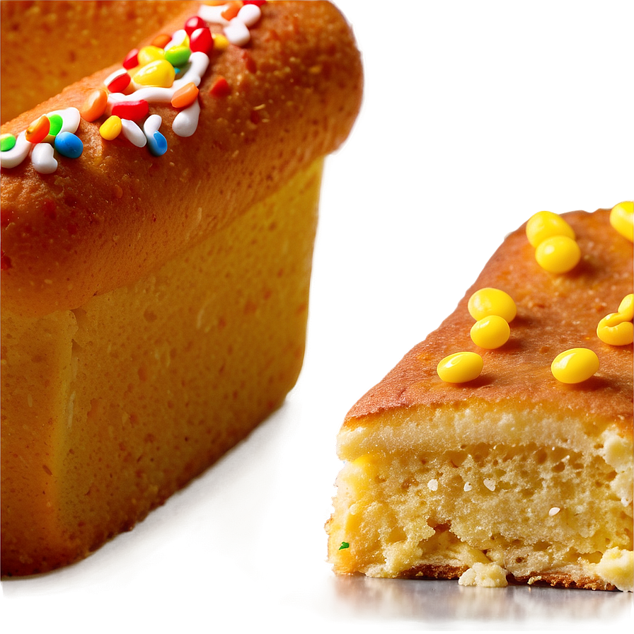 Twinkie Cake Close Up PNG