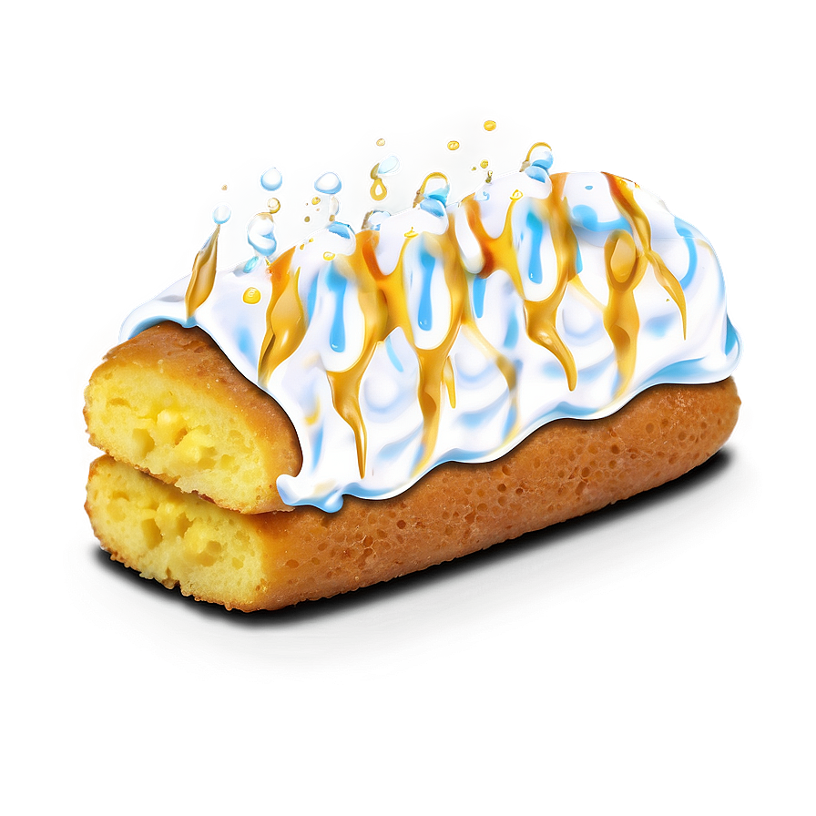 Twinkie Cream Filled Snack Cake PNG