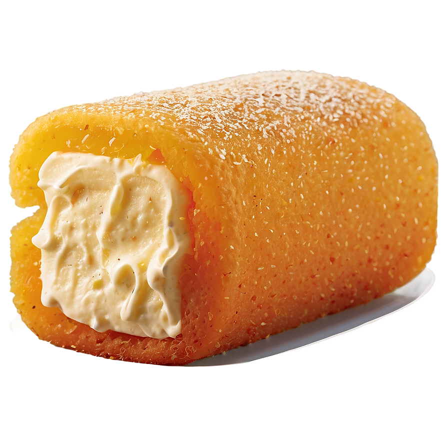 Twinkie Cream Filled Sponge Cake PNG