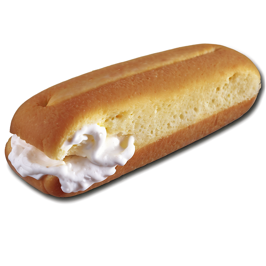 Twinkie Cream Filled Sponge Cake PNG