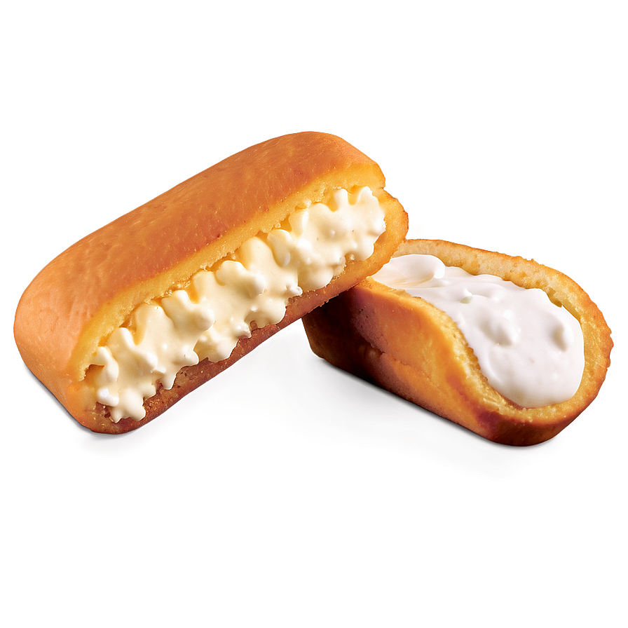 Twinkie Cream Filled Sponge Cake PNG