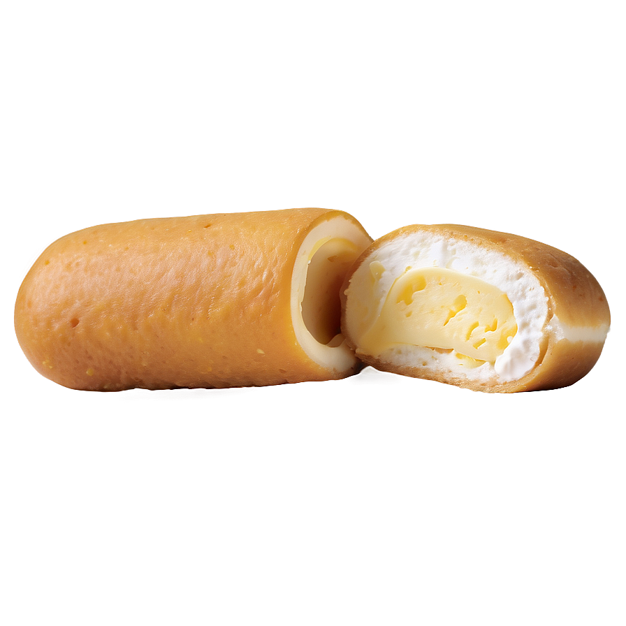 Twinkie Cream Filled Sponge Cake PNG