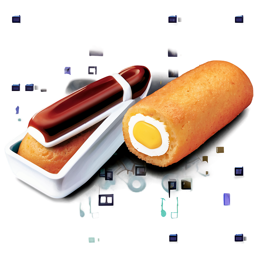 Twinkie Hotdog Hybrid PNG