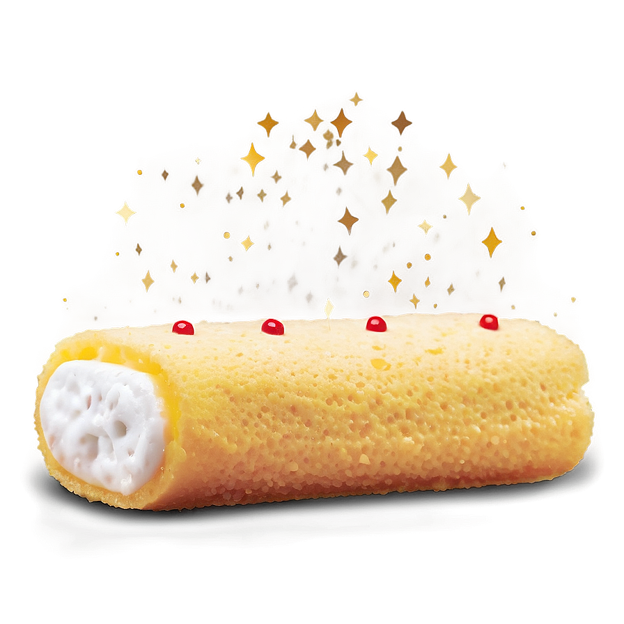 Twinkie Snack Cake Illustration PNG