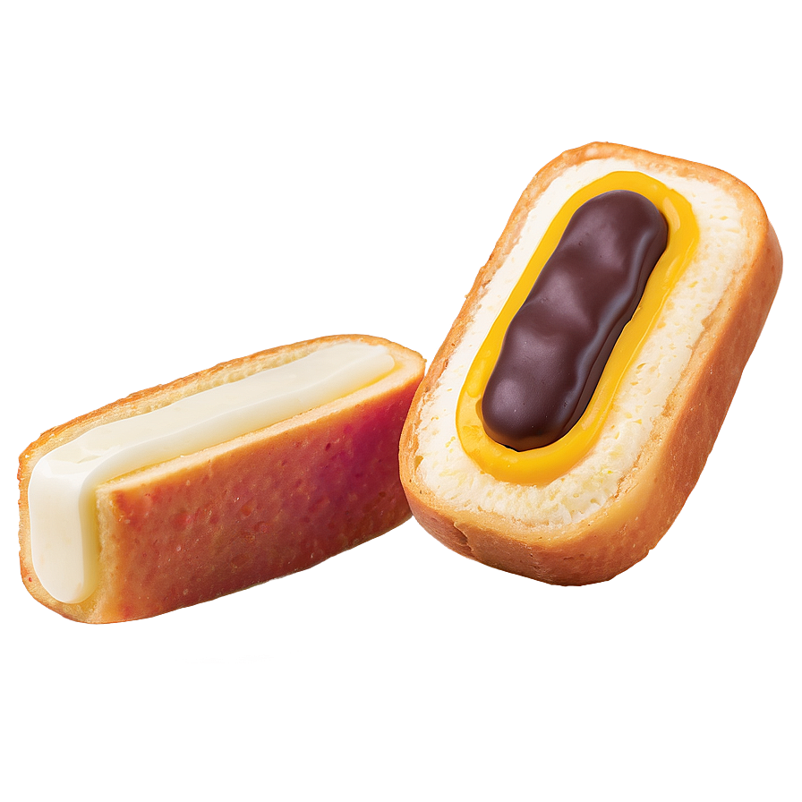 Twinkie Snack Cakes Cut Open PNG