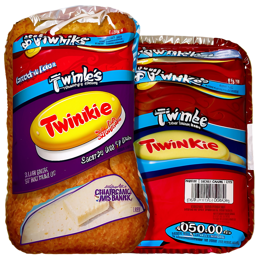 Twinkie Snack Cakes Packaging PNG