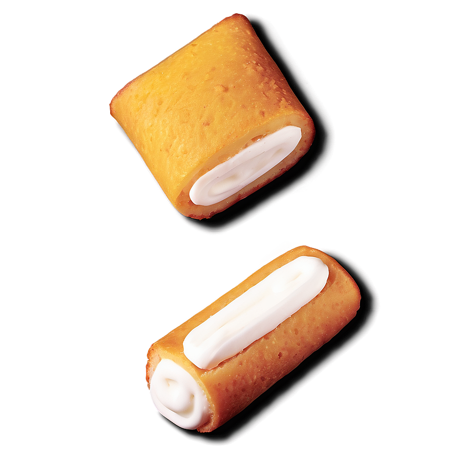 Twinkie Snack Cakes Top View PNG