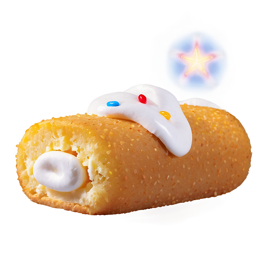 Twinkie Snack Cakewith Cream Fillingand Sprinkles PNG