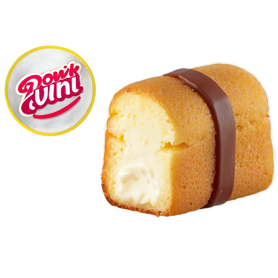 Twinkie Snack Cakewith Logo PNG