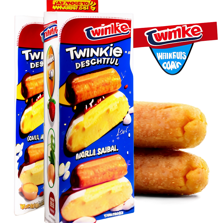 Twinkie Snack Packagingand Product Display PNG