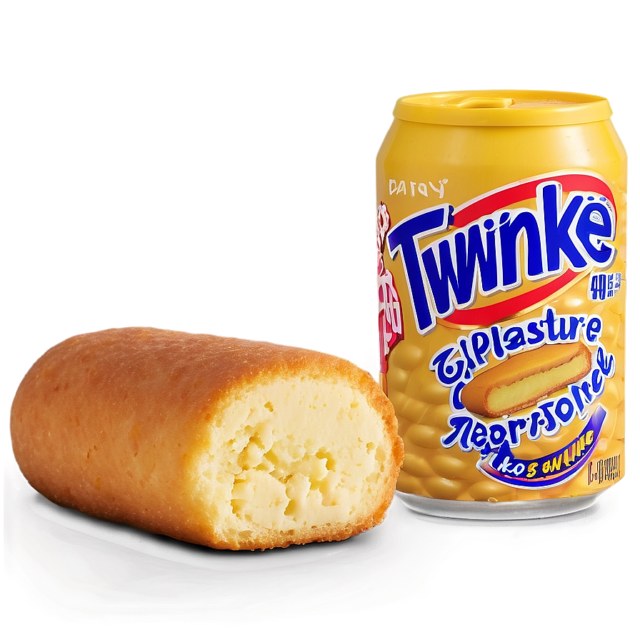 Twinkie Snackand Packaging PNG