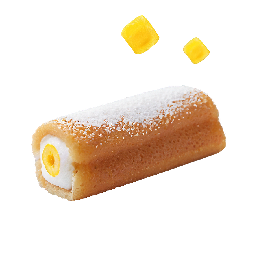 Twinkie Sponge Cake Cream Filling PNG