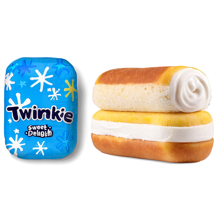 Twinkie Sweet Delight Packagingand Product PNG