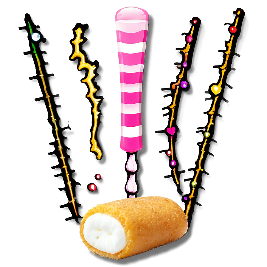 Twinkiewith Abstract Background PNG