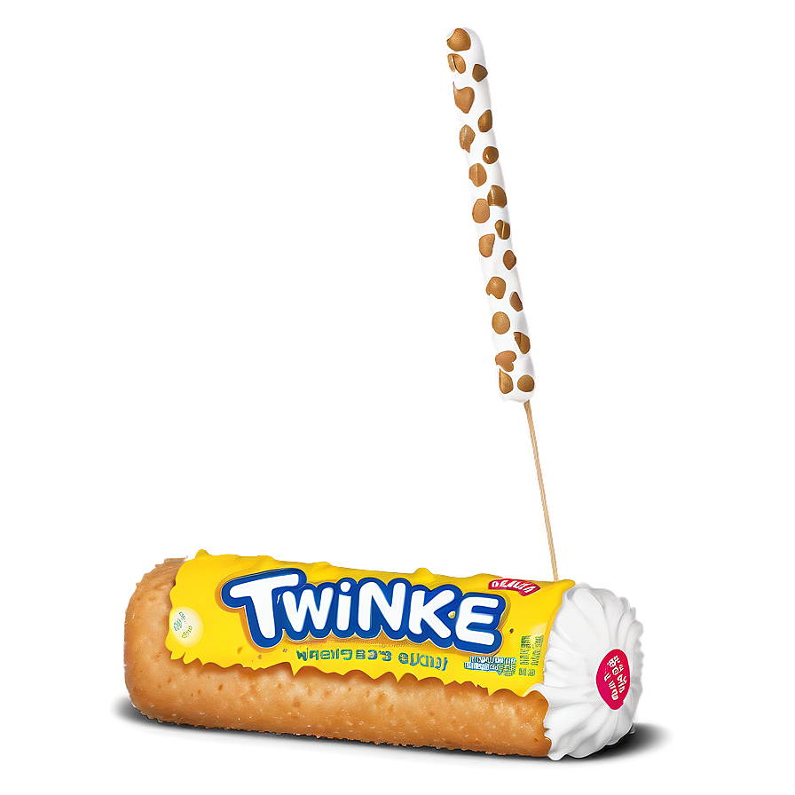 Twinkiewith Birthday Candle PNG