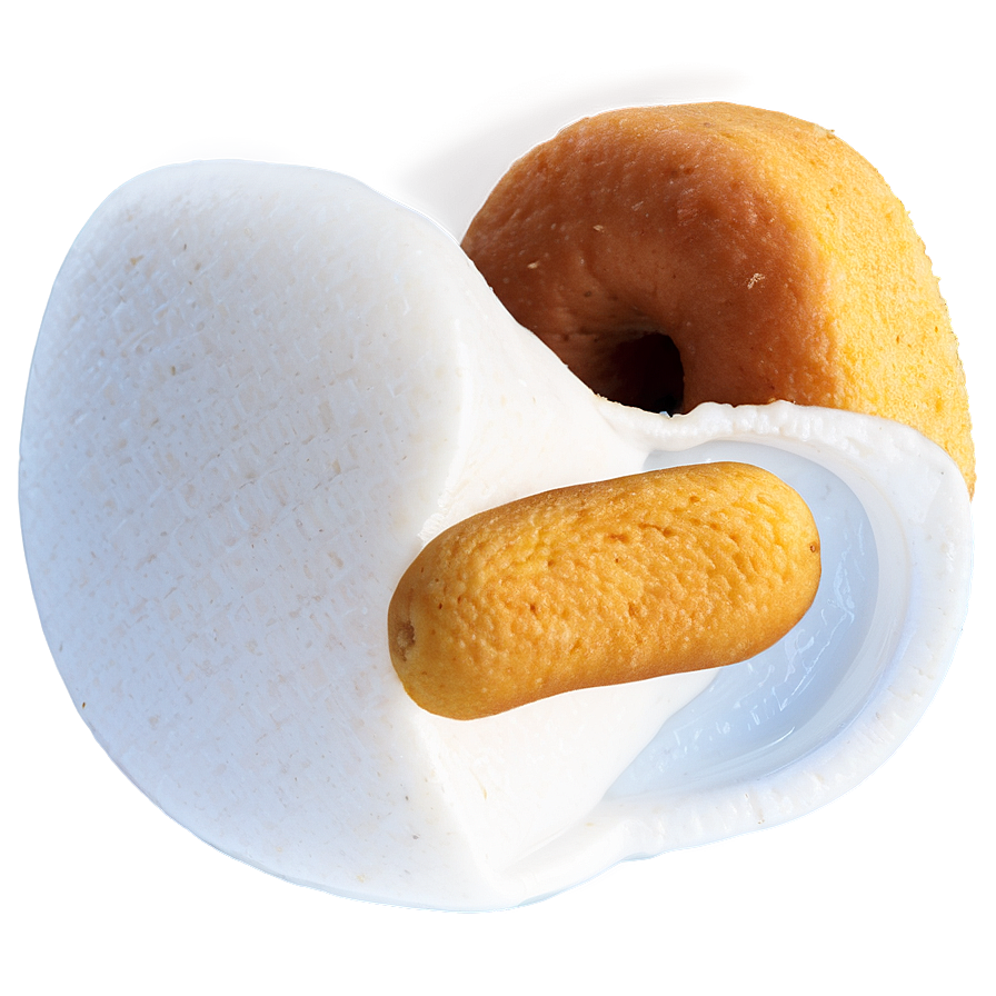 Twinkiewith Cream Filling Illustration PNG