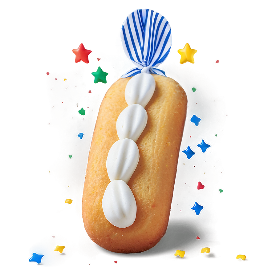 Twinkiewith Party Hat PNG