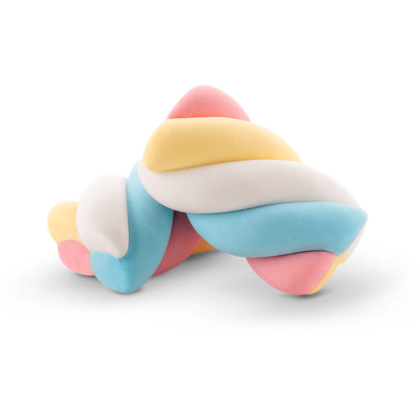 Twisted Colorful Marshmallows PNG