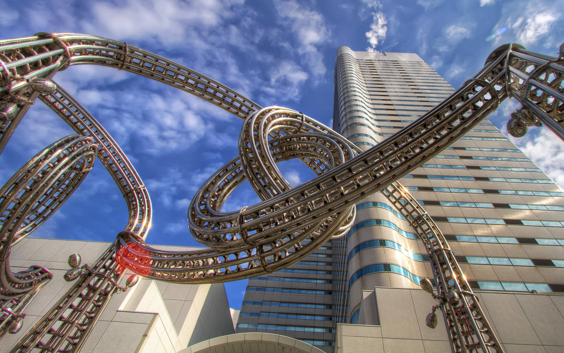 Twisted Metal Architecture In Yokohama Picture