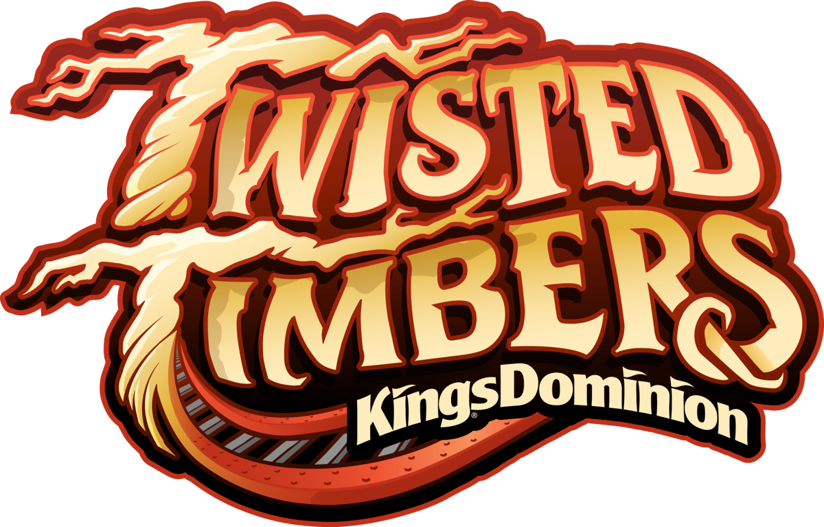 Twisted Timbers Kings Dominion Logo PNG