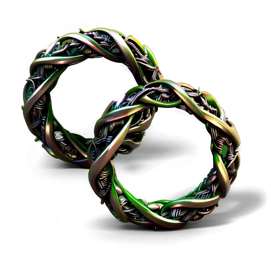 Twisted Vine Rings Png Aep PNG